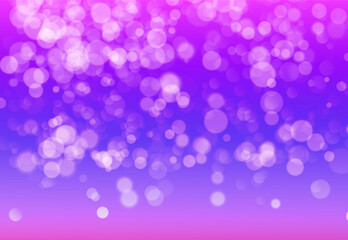 Abstract bokeh lights with light purple background, beautiful bokeh from water droplets 