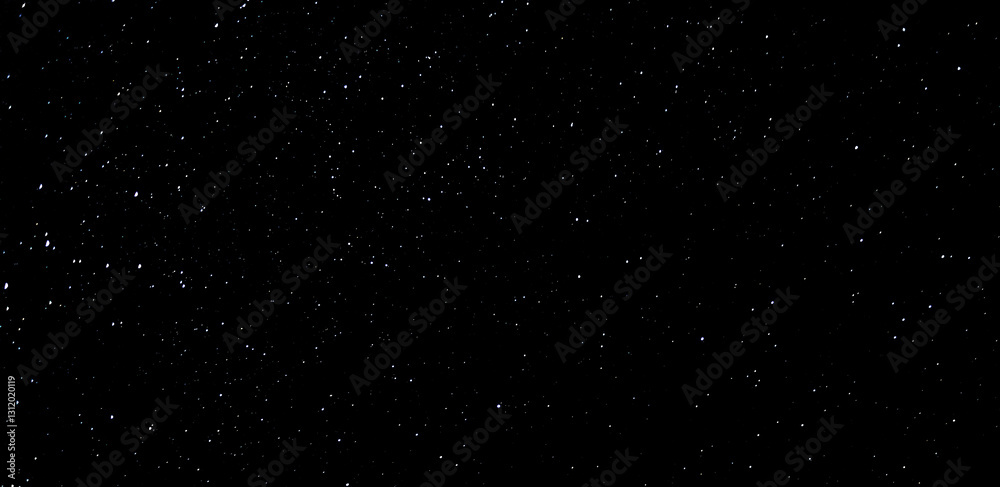 Wall mural bright starry sky for a background