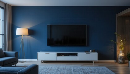 Cozy contemporary living room photography