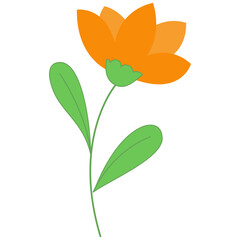 Flower Flat Illustration