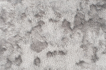 Texture of dense grey fabric for tailoring. Canvas. Textile. Material. Velour