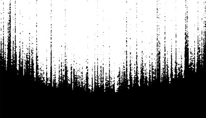 Black and white abstract transition pattern for sporty background. Scary background with grunge effect. Vector Format Illustration 