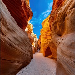 A scenic hike through colorful canyons.