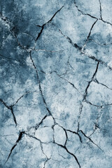 Cracked ice texture with dark veins and frosty surface