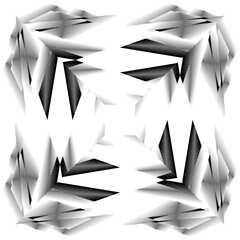 Основные RGB modern op art background, creative dynamic pattern, vector design element