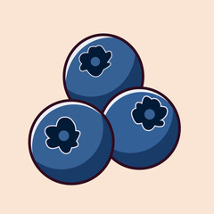 A picture of blueberries