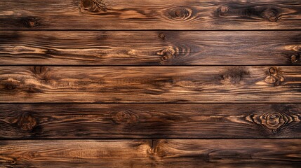 Dark Brown Wooden Planks Background Texture