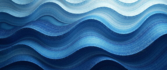 Mesmerizing blue gradient waves abstract digital design for modern concepts