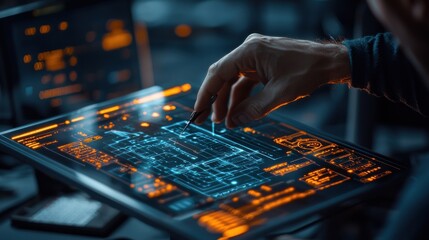 Holographic Digital Art Studio with Real Time AI Powered Visualization and Interaction   A Futuristic