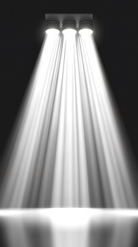 Radiant luminiscence: A monochromatic spectacle of directed illumination