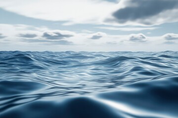 Fototapeta premium blue ocean with sky.