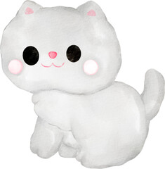 watercolor cat illustration