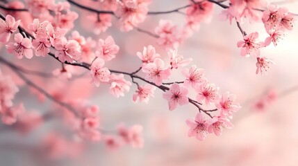 Create serene chinese cherry blossom wallpaper design east asia digital art tranquil environment aesthetic approach
