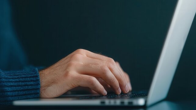 Financial Freedom Concept, A person analyzing a personal budget spreadsheet on a laptop, cash flow management, financial planning, modern office setting