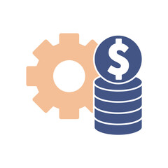 financial management icons  symbol vector elements for infographic web