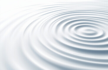 abstract liquid ripples in water, liquid, wave, droplet,3d render, wallpaper, white abstract background
