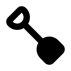 Simple shovel icon.
