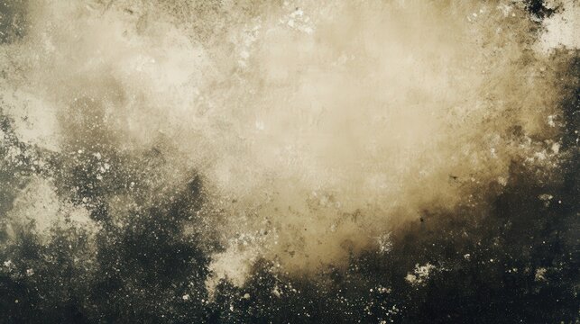 Close-up of a richly textured surface in black and beige, featuring an intricate interplay of shadows and highlights that evoke depth and intrigue. Its rough, uneven contours invite exploration, creat