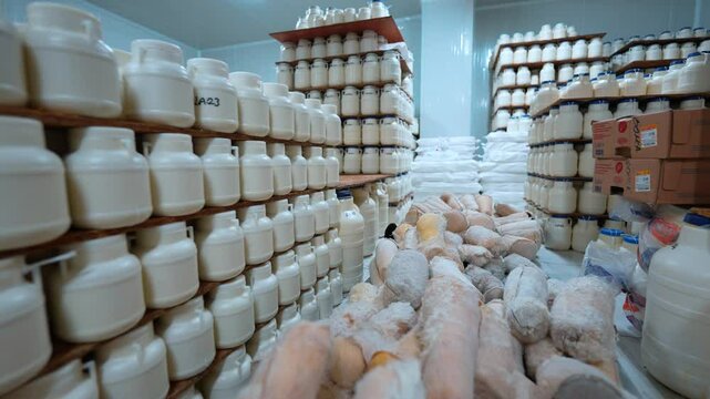 The traditional tulum cheese ripening process in cheese tulum increases the flavor and ideal texture in the production of artisanal dairy products. Tulum cheese is obtained by controlled ripening.