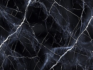 Refined darkness seamless marble texture with contrasting veining