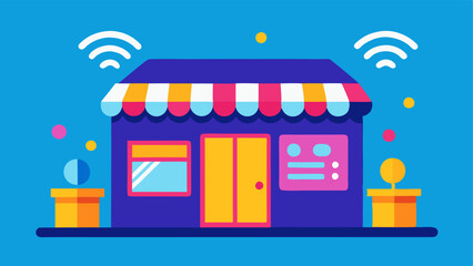 Obraz premium These descriptions can help convey the idea of a vibrant and inviting virtual storefront for smart home devices on sale.