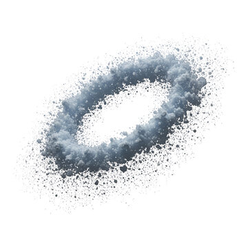 Oort Cloud Scattered Ring of Tiny Dots Image Variant 2
