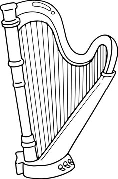 recommend clip art: harp
