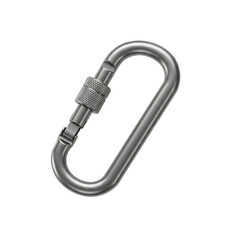 Small Carabiner With Clip Icon