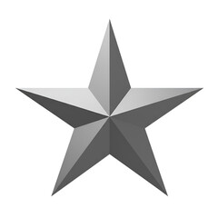 Obraz premium Star Five-Pointed Outline Icon