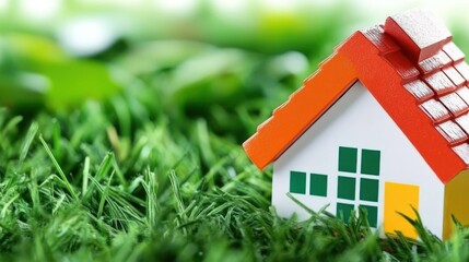 Dream House in Green Meadow: A Symbol of Eco-Friendly Living