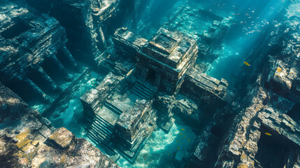 Sunken Temple An Underwater Architectural Marvel