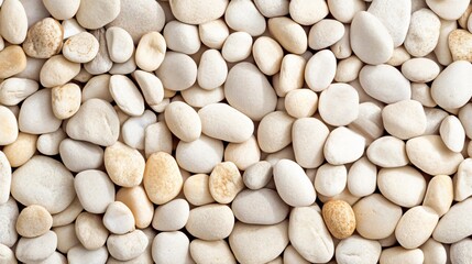 Close-up Heap Pebbles Natural Backdrop