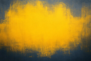 Abstract yellow and blue textured background with a soft cloud-like pattern for artistic use