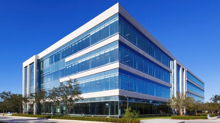 Obraz premium Modern office building exterior