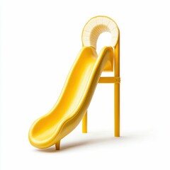 Bright Yellow Playground Slide Sparks Joy