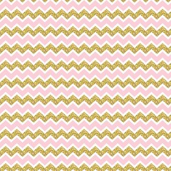pink background with gold geometric stripes