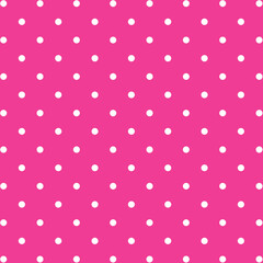 For the pink polka dot background, here is the description