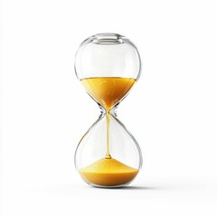 Golden Hourglass Dripping Honey