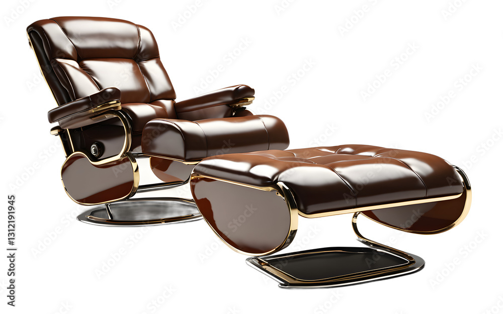 Aufkleber a set of furniture gliders for smooth movement, isolated on a empty plain background