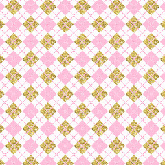 pink and gold background