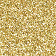 Gold glitter background, ideal for sophisticated and shiny designs, with a touch of luxury and elegance.