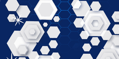 Visualizing the Future: The Abstract Aesthetic and Dynamic Structure of 3D Hexagonal Grids Within Modern Colourfull Digital Landscapes