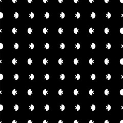 Black and white seamless pattern with abstract shapes. Repeat pattern for fashion,wrapping paper,  textile design,  on wall paper, fabrics and home decor.