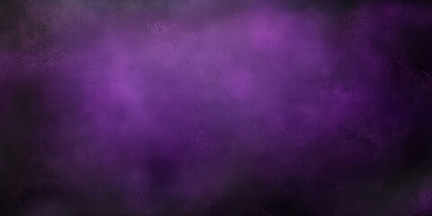Rich, textured wall design in deep purple tones 