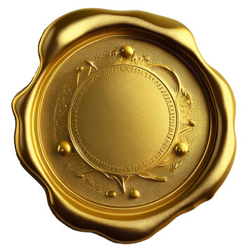 gold wax sealing