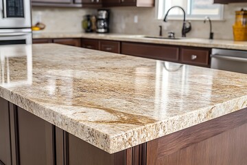 Stunning Granite Kitchen Countertop