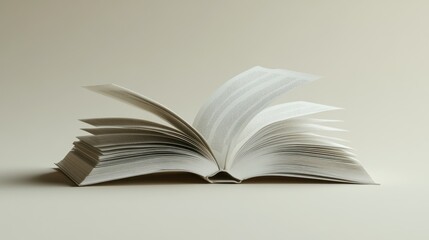 Fototapeta premium Open book, pages spread