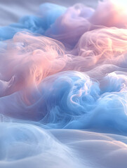 Pastel Smoke Abstract Background