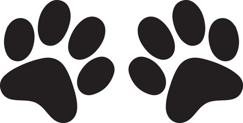 Fototapeta premium Pet paw icon