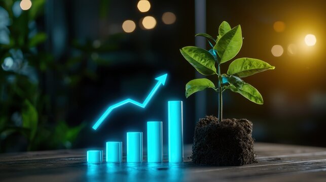 Cultivating growth innovative strategies for business expansion digital marketing infographic indoor entrepreneurial mindset - Powered by Adobe